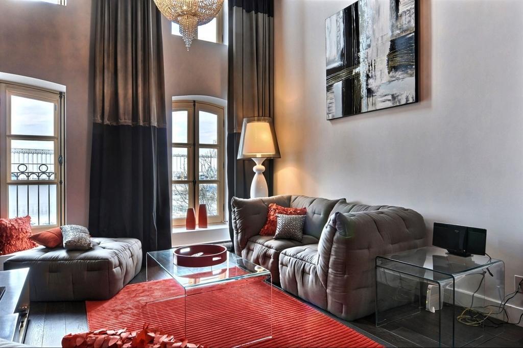 Les Immeubles Charlevoix - Le 1180 Apartment Квебек Стая снимка